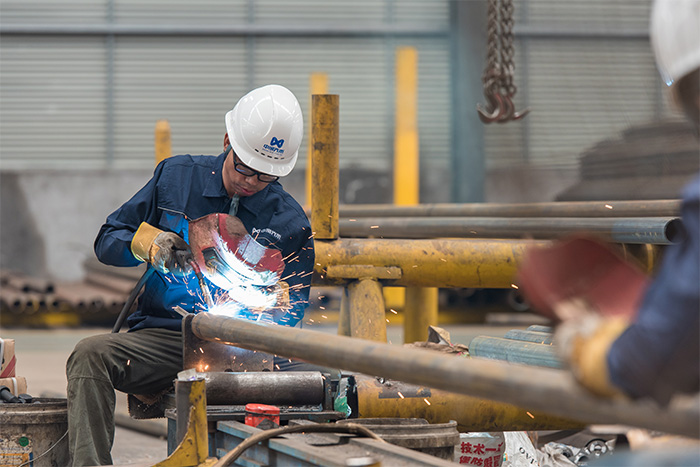 乐陵网架焊接车间